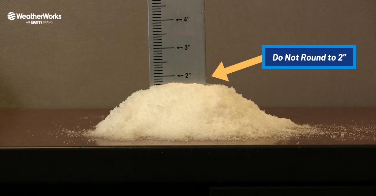 Snow Rounding The Do's and Don'ts of Measuring Snow